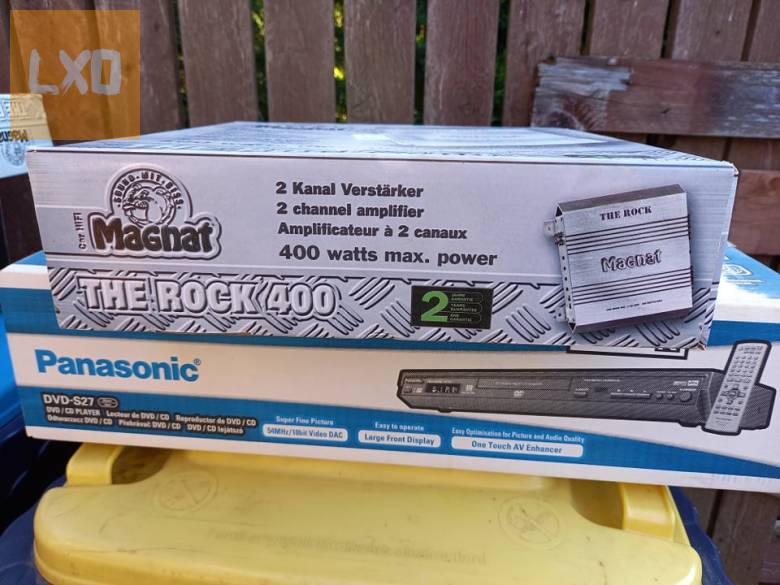 Újszerű! Magnat The Rock 400 erősítő eladó, cserélhető apróhirdetés