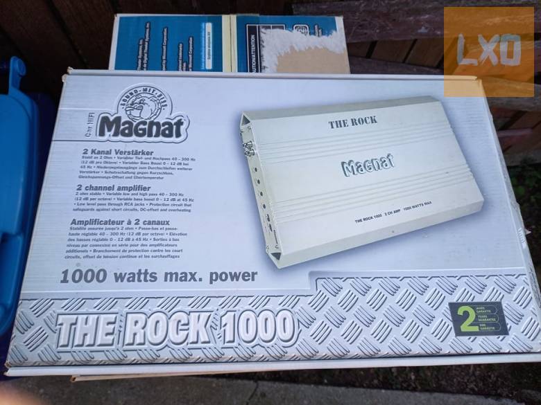 Újszerű! Magnat The Rock 1000 erősítő eladó, cserélhető apróhirdetés