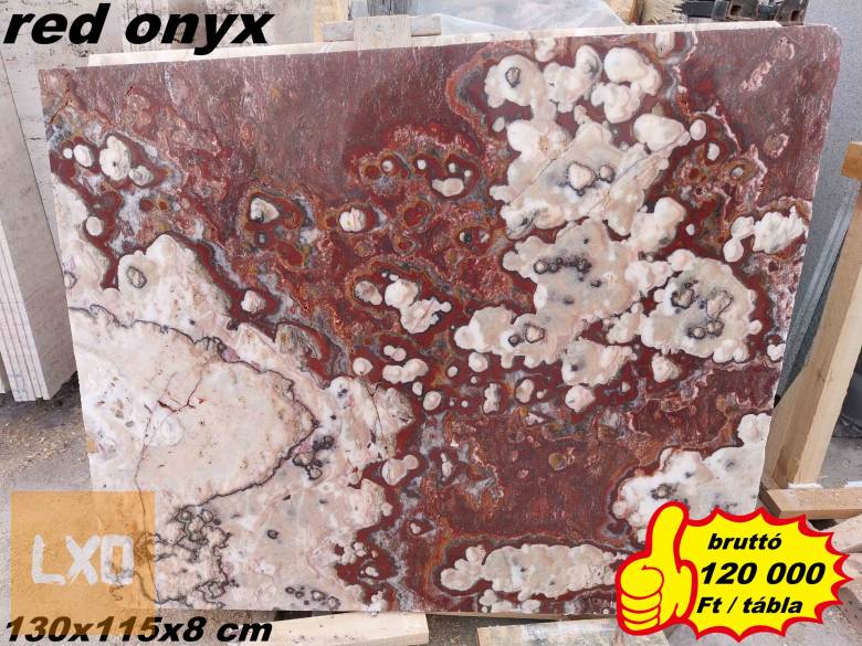 RED ONYX táblás anyag apróhirdetés