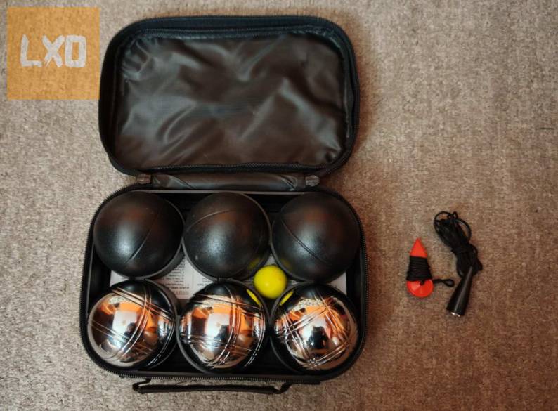Petanque golyó készlet, dupla - cipzáras táskában apróhirdetés