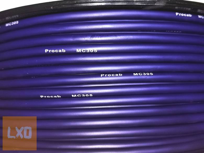Procab MC305 szimmetrikus mikrofonkábel (jelkábel) apróhirdetés