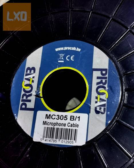 Procab MC305 szimmetrikus mikrofonkábel (jelkábel) apróhirdetés