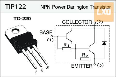 TIP122 és TIP127 darlington tranzisztorok apróhirdetés