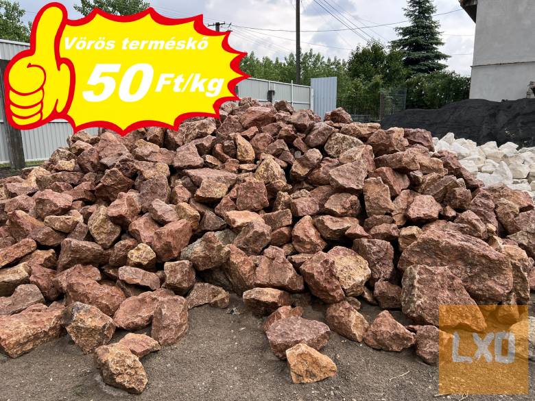 Vörös színű terméskő érkezett! apróhirdetés