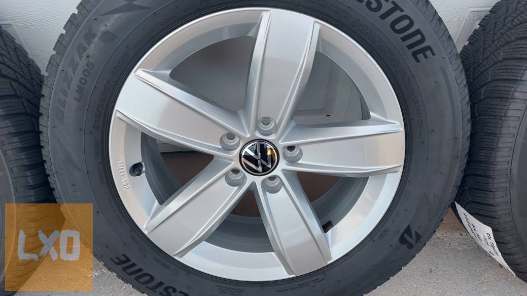 2 Gyári, VW Tiguan 17”/CORVARA/  alufelni, újszerű téli gumi apróhirdetés