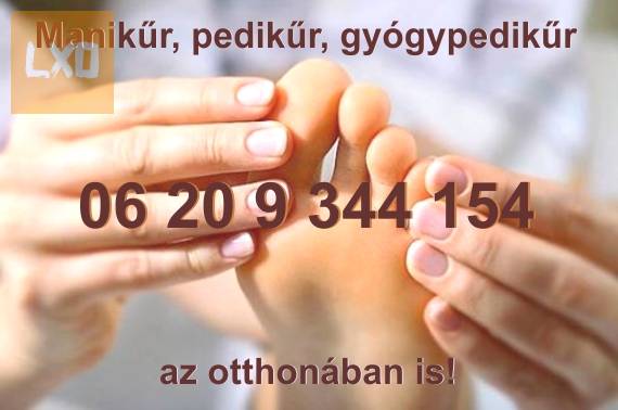 Gyógypedikűr, manikűr-pedikűr háznál is! apróhirdetés