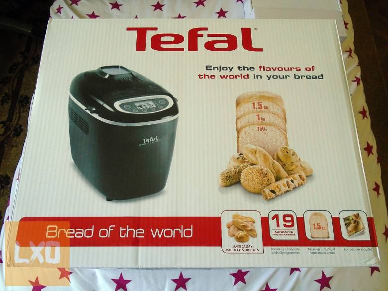 Tefal kenyérsütő fekete,új apróhirdetés