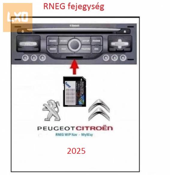 Peugeot, Citroen 2025-ös navigációs SD kártya, magyar hanggal apróhirdetés