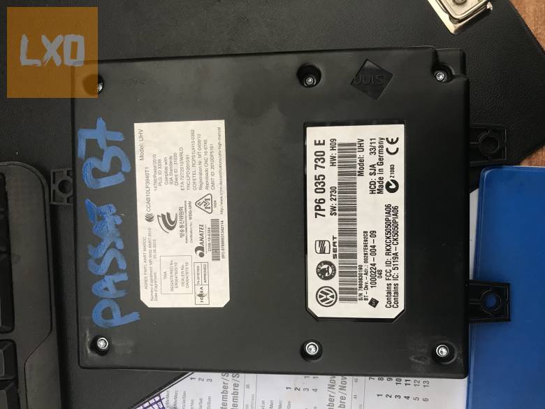 VW PASSAT B7 2,0 CR - Bluetooth modul 7P6 035 730 E apróhirdetés