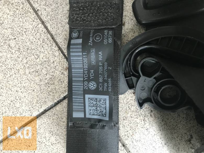 VW PASSAT B7  - bal első biztonsági öv 3C1 857 705 P apróhirdetés