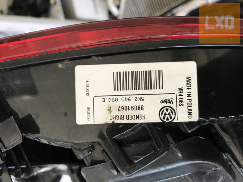 VW GOLF VI  jobb hátsó lámpa 5K0 945 096 E apróhirdetés