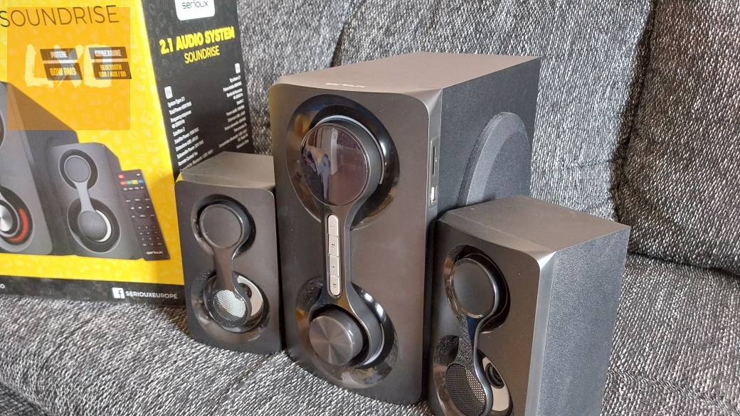 Új! Serioux SoundRise 2160W 2.1 Aktív hangfal apróhirdetés