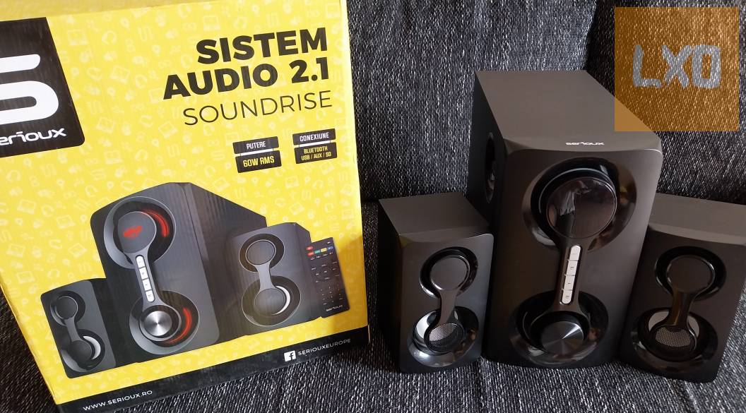 Új! Serioux SoundRise 2160W 2.1 Aktív hangfal apróhirdetés
