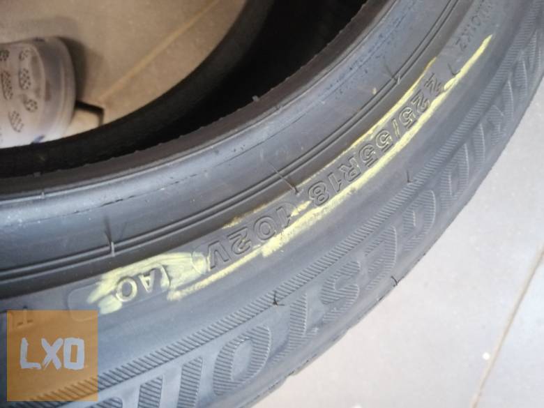 2 db 225/55R18 Bridgeston Blizzak LM001 téli gumi AO apróhirdetés