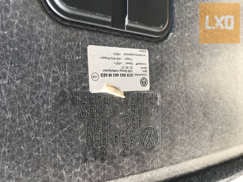 VW PASSAT B7 Variant -- csomagtér kárpit 3C9 863 463 M apróhirdetés