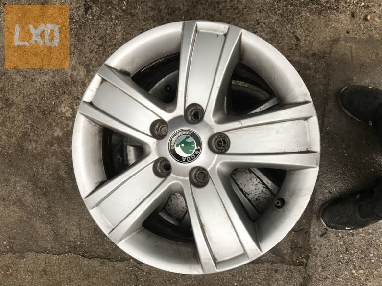 SKODA OCTAVIA II FL - R15 alufelni 6,5J x 15 ET50  1Z0 601 025 S apróhirdetés