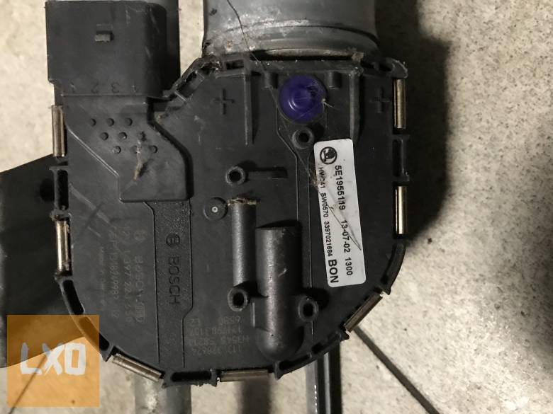 SKODA OCTAVIA III  - ablaktörlő szerkezet motorral 5E1 955 119 apróhirdetés