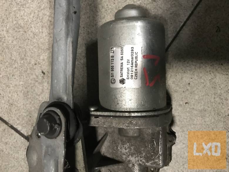 SKODA FABIA  II -- ablaktörlő szerkezet + motor 5J1 955 113 B apróhirdetés