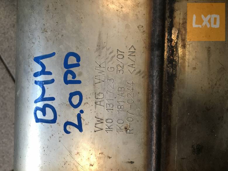 VW GOLF V 2,0 PD BMM - DPF katalizátor 1K0 131 723 G apróhirdetés