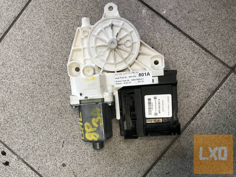 AUDI A3 8P  - bal  ablakemelő motor ( 3 ajtós) 8P0 959 801 A apróhirdetés