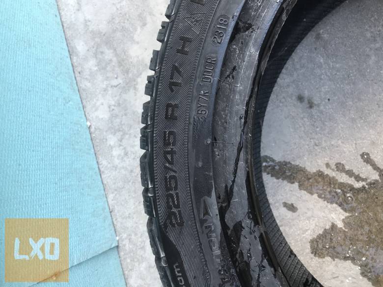 UNIROYAL újszerű téli gumi szett 225/45R17 apróhirdetés