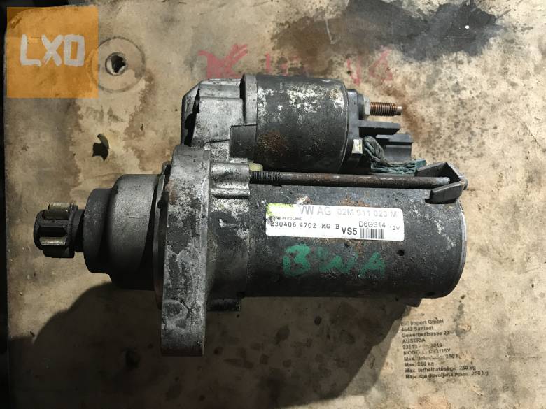 VW GOLF V_LEON 1P _OCTAVIA II 2,0 TFSI önindító 02M 911 023 M apróhirdetés