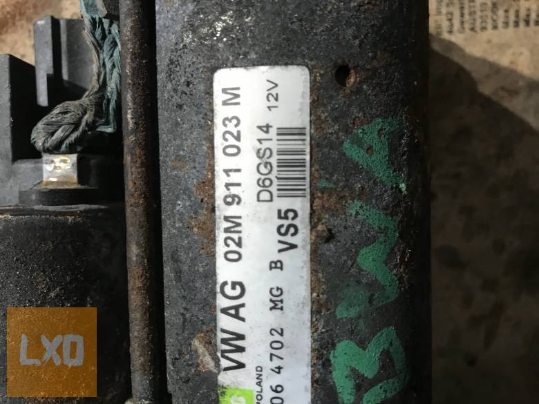 VW GOLF V_LEON 1P _OCTAVIA II 2,0 TFSI önindító 02M 911 023 M apróhirdetés