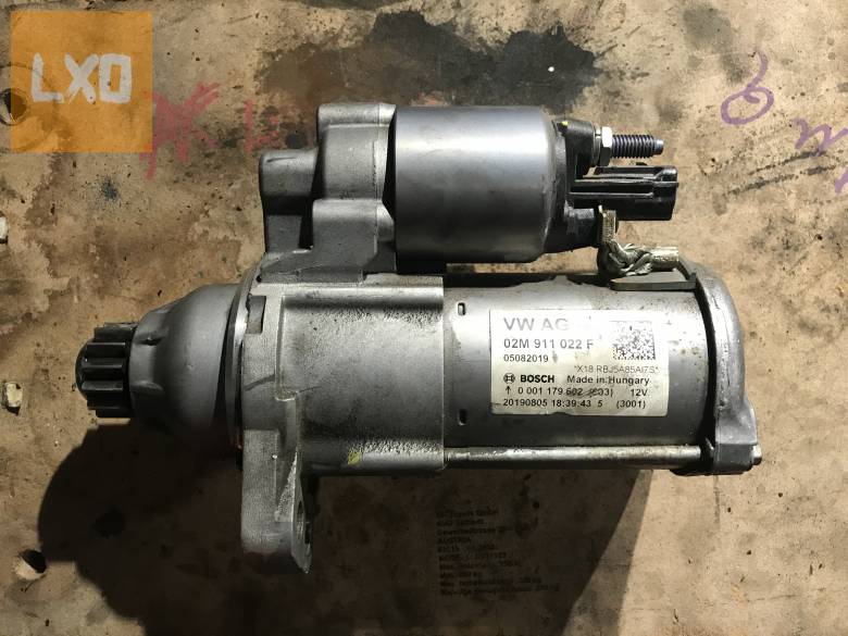 VW PASSAT B8 1,5 TSI önindító 02M 911 022 F apróhirdetés