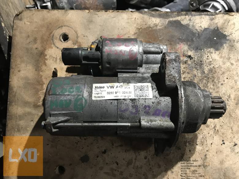 VW GOLF VII_OCTAVIA III_ LEON 5F 2,0 CR  önindító 02M 911 024 M apróhirdetés