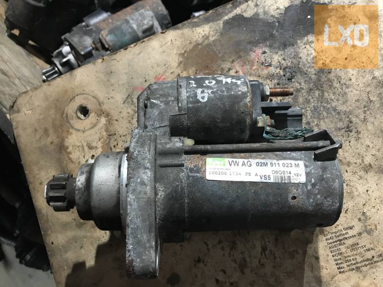 VW GOLF V_OCTAVIA II_LEON 1P 2,0 TFSI - önindító 02M 911 023 M apróhirdetés