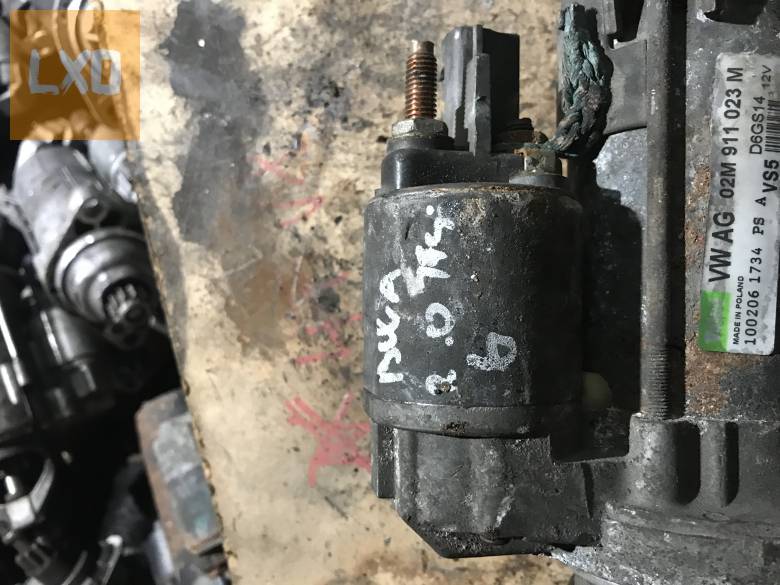 VW GOLF V_OCTAVIA II_LEON 1P 2,0 TFSI - önindító 02M 911 023 M apróhirdetés