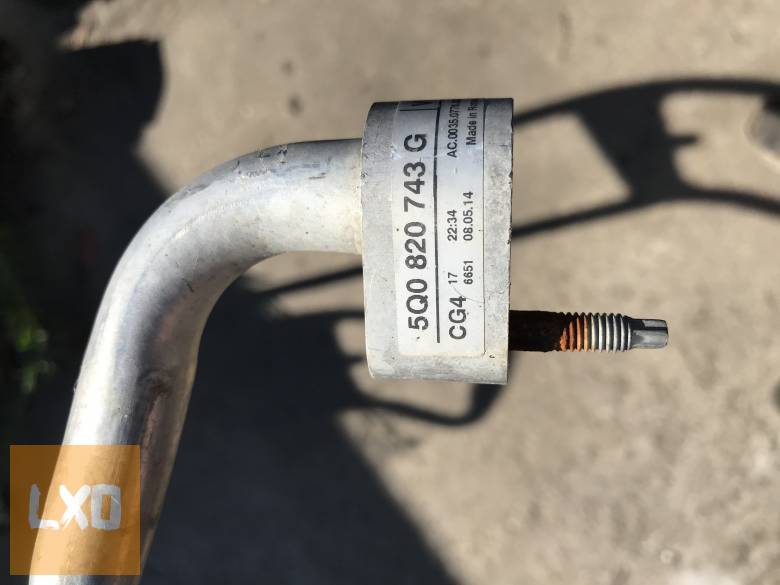 VW GOLF VII_OCTAVIA III_LEON 5F 2,0 CR CKF klímacső 5Q0 820 743 G apróhirdetés