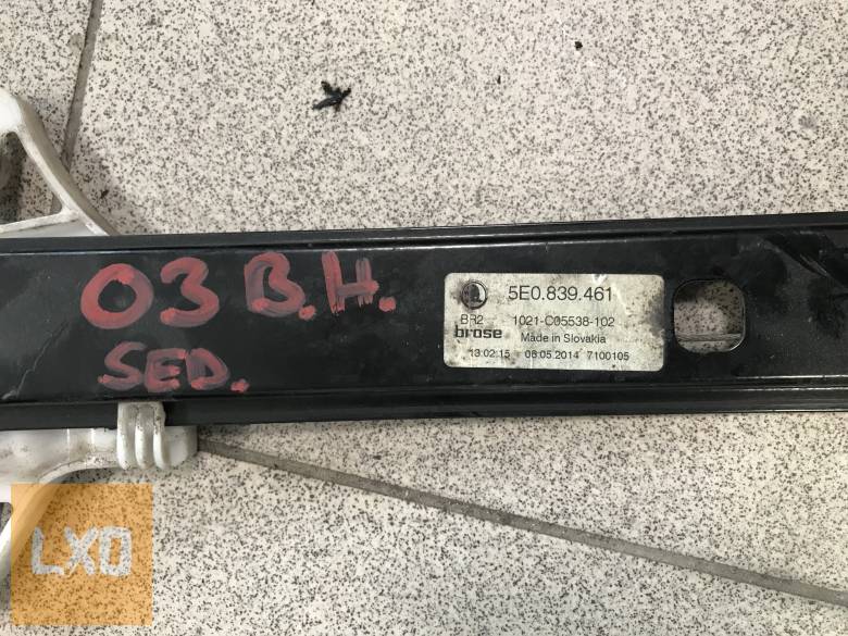 SKODA OCTAVIA III * bal hátsó ablakemelő szerkezet ( 5 ajtós) apróhirdetés