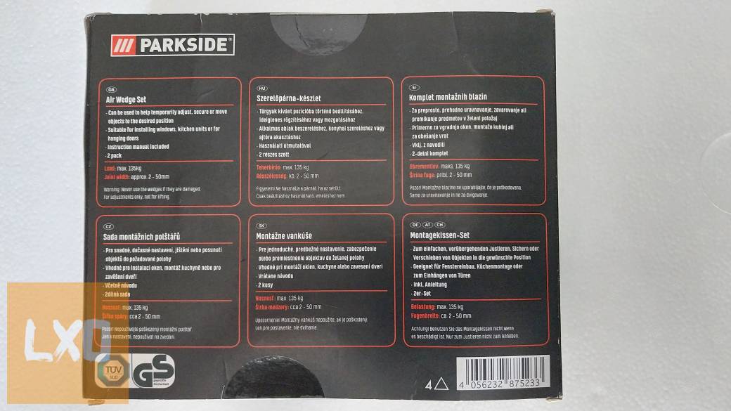 Parkside Szerelőpárna készlet apróhirdetés