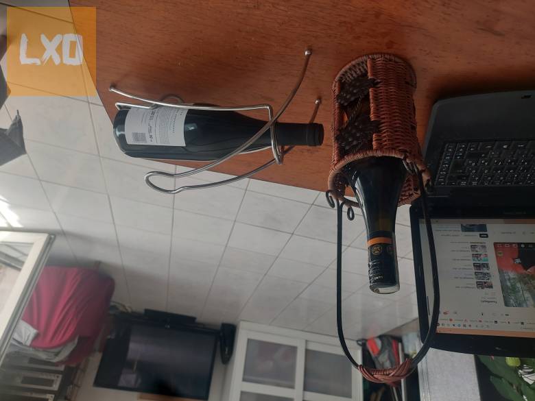 Bor,palack,tartók,asztali,fém,diszes apróhirdetés