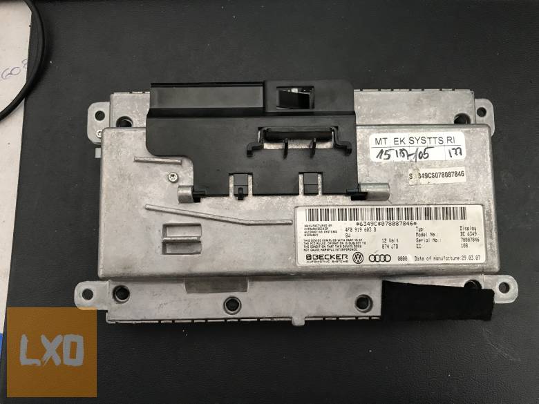 AUDI A6 4F * MMI  kijelző  4F0 919 603 B apróhirdetés