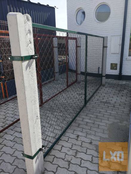 Kapu, nagykapu, kiskapu, kerítés oszlop, vadháló, drótfonat, drótháló apróhirdetés