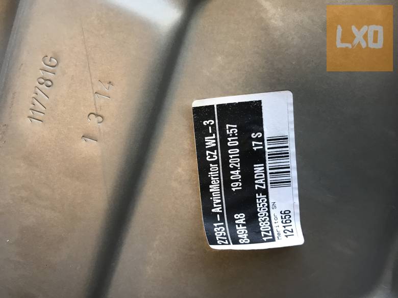 SKODA OCTAVIA II bal hátsó ablakemelő szerkezet 1Z0 839 655 F apróhirdetés