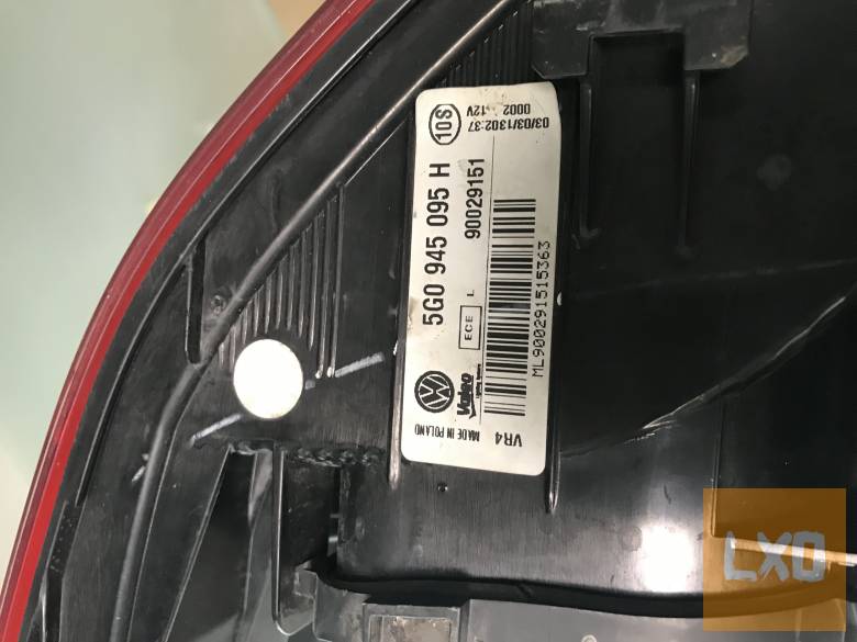 VW GOLF VII * bal hátsó lámpa 5G0 945 095 H apróhirdetés
