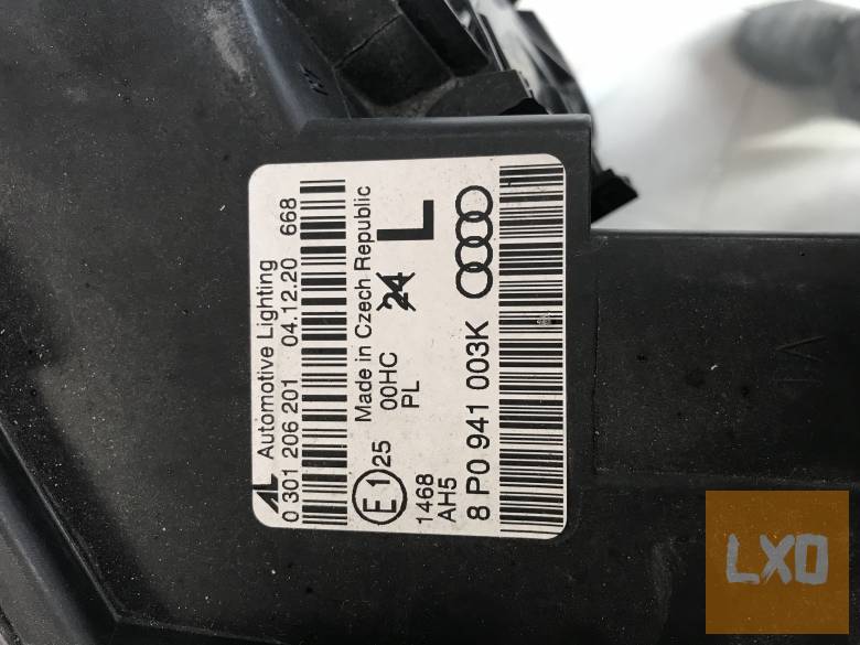 AUDI A3 8P * bal halogén fényszóró 8P0 941 003 K apróhirdetés