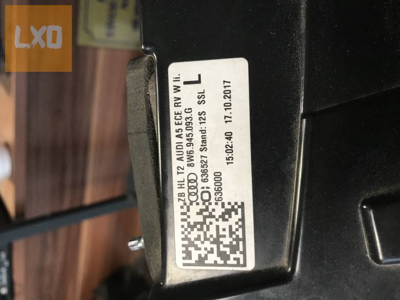 AUDI A5 8W * bal hátsó belső lámpa 8W6 945 093 G apróhirdetés