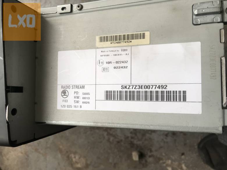 SKODA OCTAVIA II  * fejegység kijelző hibás alkatrésznek 1Z0 035 161 B apróhirdetés