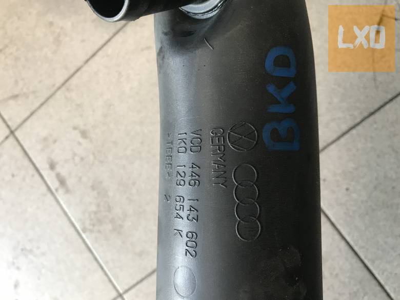 VW GOLF V_OCTAVIA II 2,0 PD BKD - turbócső 1K0 129 654 K apróhirdetés