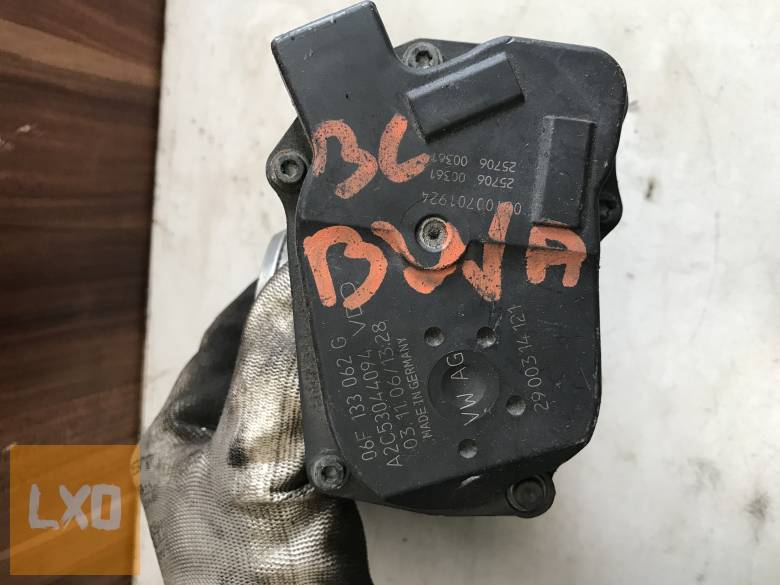 VW GOLF V_OCTAVIA II_LEON 1P 2,0 TFSI fojtószelep 06F 133 062 G apróhirdetés