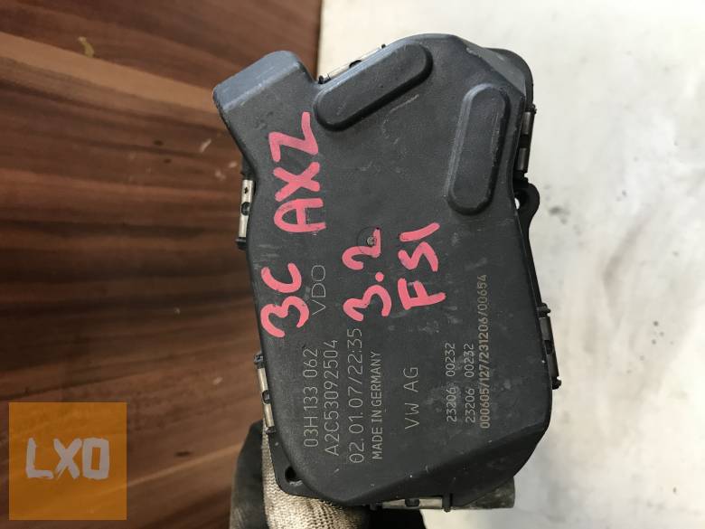 VW PASSAT B6 3,2 V6 FSI * fojtószelep 03H 133 062 apróhirdetés