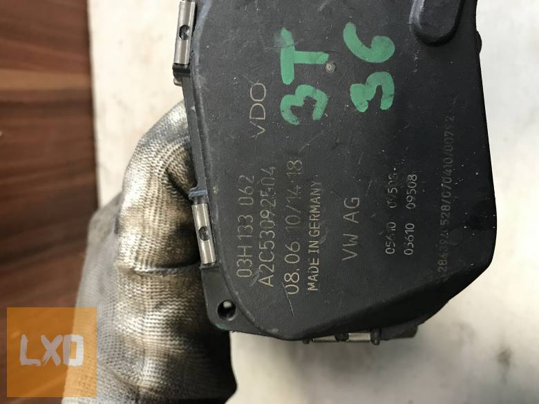 SKODA SUPERB 3T 3,6 V6 * fojtószelep 03H 133 062 apróhirdetés