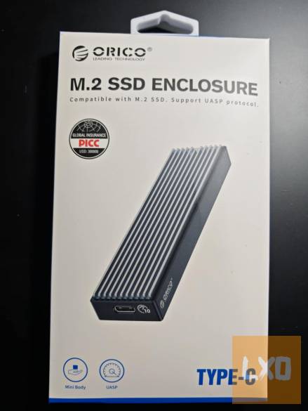 Orico M2PV-C3 M.2 Nvme SSD külső ház apróhirdetés