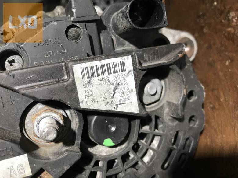 VW GOLF V_OCTAVIA II_LEON 1P_ 2,0 TFSI generátor 06F 903 023 F apróhirdetés