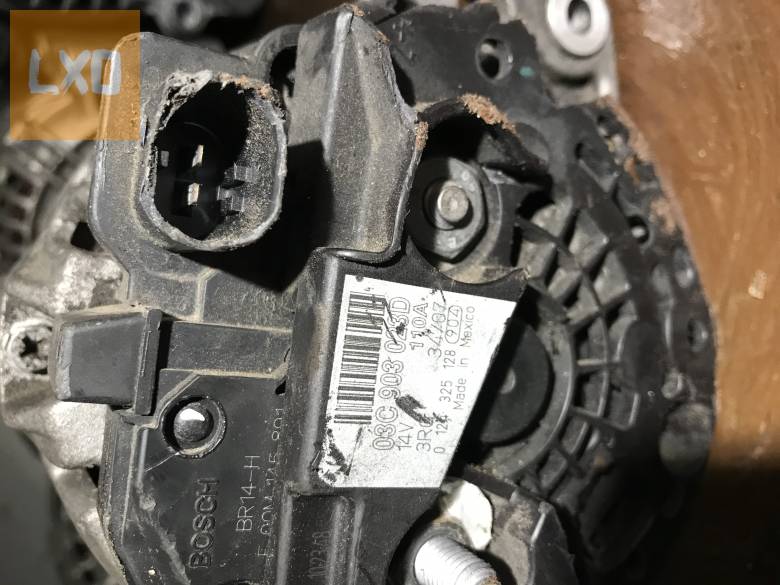 VW GOLF V_OCTAVIA II_LEON 1P_ 1,4  TSI generátor 03C 903 023 D apróhirdetés