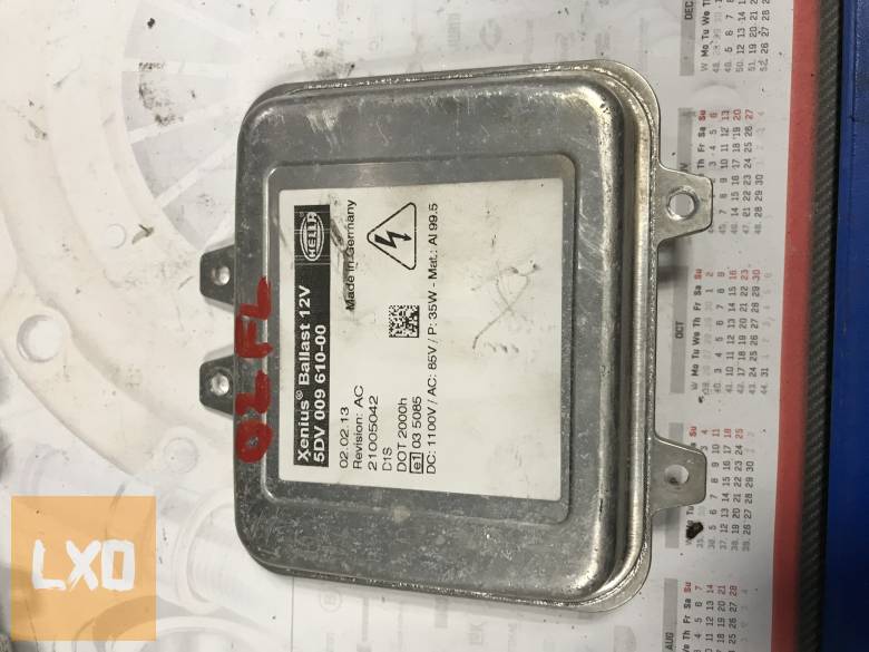 SKODA OCTAVIA II  * xenon trafó 5DV 009 610 apróhirdetés